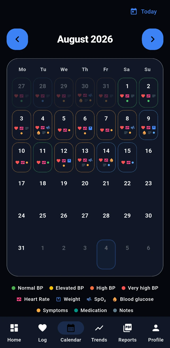 Tutine calendar